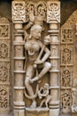 Nayika Stone Carving At Rani Ki Vav Ranki Vav Step Well