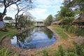 Water, waterway, reflection, body, of, tree, bank, pond, rural, area, resources, plant, sky, real, estate, village, watercourse, c