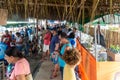 Tent selling food and delicacies at the Caxixis fair in Nazare, Bahia