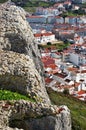 Nazare city view from the Sitio upper town