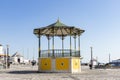 The pavillion on the town square in Nazare, Portugal