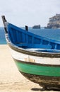 Nazare Portugal. traditional fishing boat