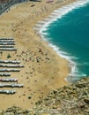 Nazare touristic beach
