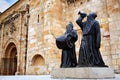 Nazarenos statue at Zamora San Juan church Royalty Free Stock Photo