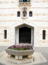 Nazareth Basilica entrance from the facade of Mary 2010