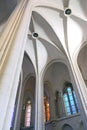 Inside the Salesian Basilica of Jesus the Adolescent  in Nazareth Royalty Free Stock Photo