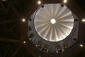 Nazareth, Israel - 10 May 2019: Ceiling of Church Basilica of the Annunciation in the center of Nazareth. Roman Catholic basilica Royalty Free Stock Photo