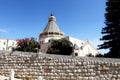 Nazareth, Israel - 10 May 2019: Church Basilica of the Annunciation in the center of Nazareth Royalty Free Stock Photo