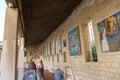 Nazareth, Israel - 10 May 2019: Church Basilica of the Annunciation in the center of Nazareth Royalty Free Stock Photo