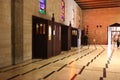 Nazareth, Israel - 10 May 2019: Church Basilica of the Annunciation in the center of Nazareth Royalty Free Stock Photo