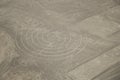 Nazca desert, Peru, lines in the form of a twisting spiral