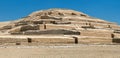 Nazca pyramid at Cahuachi archeological site in Peru