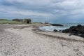 Nazi bunkers at the beach in Skagen, Denmark Royalty Free Stock Photo