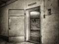 Nazi concentrationcamp gaschamber in Dachau Royalty Free Stock Photo