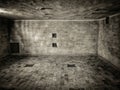 Nazi concentrationcamp gaschamber in Dachau inside Royalty Free Stock Photo