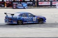 Nazrul performing a drift during a competition Royalty Free Stock Photo