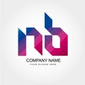 NB Letter Logo Design