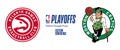 2023 NBA playoffs. Eastern Conference. Atlanta Hawks vs Boston Celtics. Kyiv, Ukraine - May 1, 2023