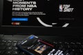NBA Top Shot is an online company that allows users to procure a collection of digital basketball highlights, and then show off