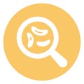 Bacteria Isolated Vector Icon that can be easily modified or edit Royalty Free Stock Photo
