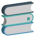 Books Isolated Vector Icon Editable