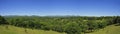 NC Mountain Panorama Royalty Free Stock Photo