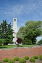 NC State University bell tower in Raleigh Royalty Free Stock Photo