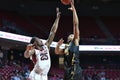 2014 NCAA Basketball - Towson @ Temple Game action Royalty Free Stock Photo