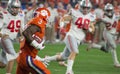 NCAA Football Clemson Tigers at the Fiesta Bowl Royalty Free Stock Photo