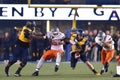 2015 NCAA Football - Oklahoma State at West Virginia Royalty Free Stock Photo