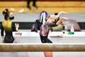 2021 NCAA Gymnastics - Ken Anderson meet at Temple Univeristy Royalty Free Stock Photo