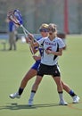 NCAA Women's Lacrosse (LAX) Royalty Free Stock Photo