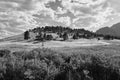 NCAR trails on a warm, Summer day Royalty Free Stock Photo