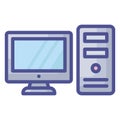 Computer accessory Isolated Vector Icon fully editable