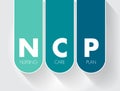 NCP Nursing Care Plan - provides direction on the type of nursing care the individual, family, community may need, acronym text