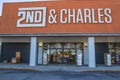 2nd and Charles retail bood super store Royalty Free Stock Photo