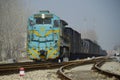 ND5 freight train Royalty Free Stock Photo