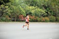 The 2nd International Marathon runner