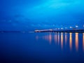 2nd Penang Bridge at Penang Malaysia Royalty Free Stock Photo