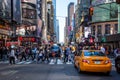 42nd street near Times Square New York