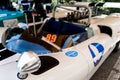 Sportscar cockpit at Vernasca Silver Flag 2022 Royalty Free Stock Photo