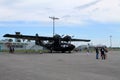 2nd WW bomber on display memorial day Royalty Free Stock Photo