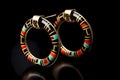 Ndebele Hoop Earrings - South Africa