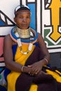 Ndebele woman Royalty Free Stock Photo