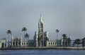 The ne-gothic building of the Ilha Fiscal in Rio de Janeiro, Br Royalty Free Stock Photo