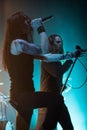 Ne Obliviscaris metal band live 2016 Ravenna, Italy Royalty Free Stock Photo