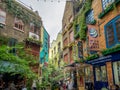 Neals Yard in London, England Royalty Free Stock Photo