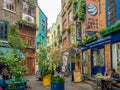 Neals Yard in London, England Royalty Free Stock Photo