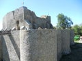 The medieval fortress of Neamt. Romania Royalty Free Stock Photo