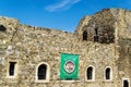 Neamt Fortress, one of the most impressive medieval fortresses in Romania Royalty Free Stock Photo